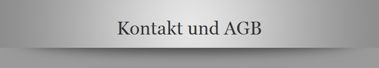 Kontakt und AGB